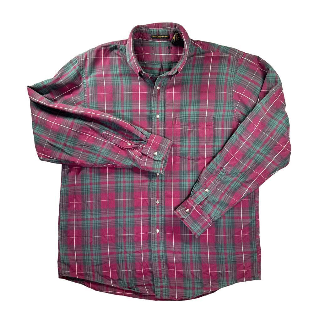 Bainbridge Flannel Shirt Mens Large New‎ York #32 Grunge Skate Y2K Streetwear